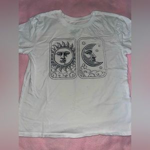 sun/moon kids tee